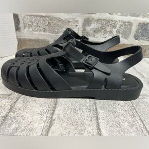 MELISSA Possession jelly sandals black size 10